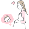 妊婦のアイコン