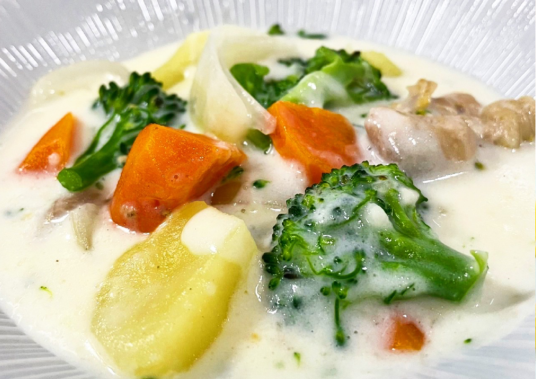  ブロッコリーの簡単シチューの画像