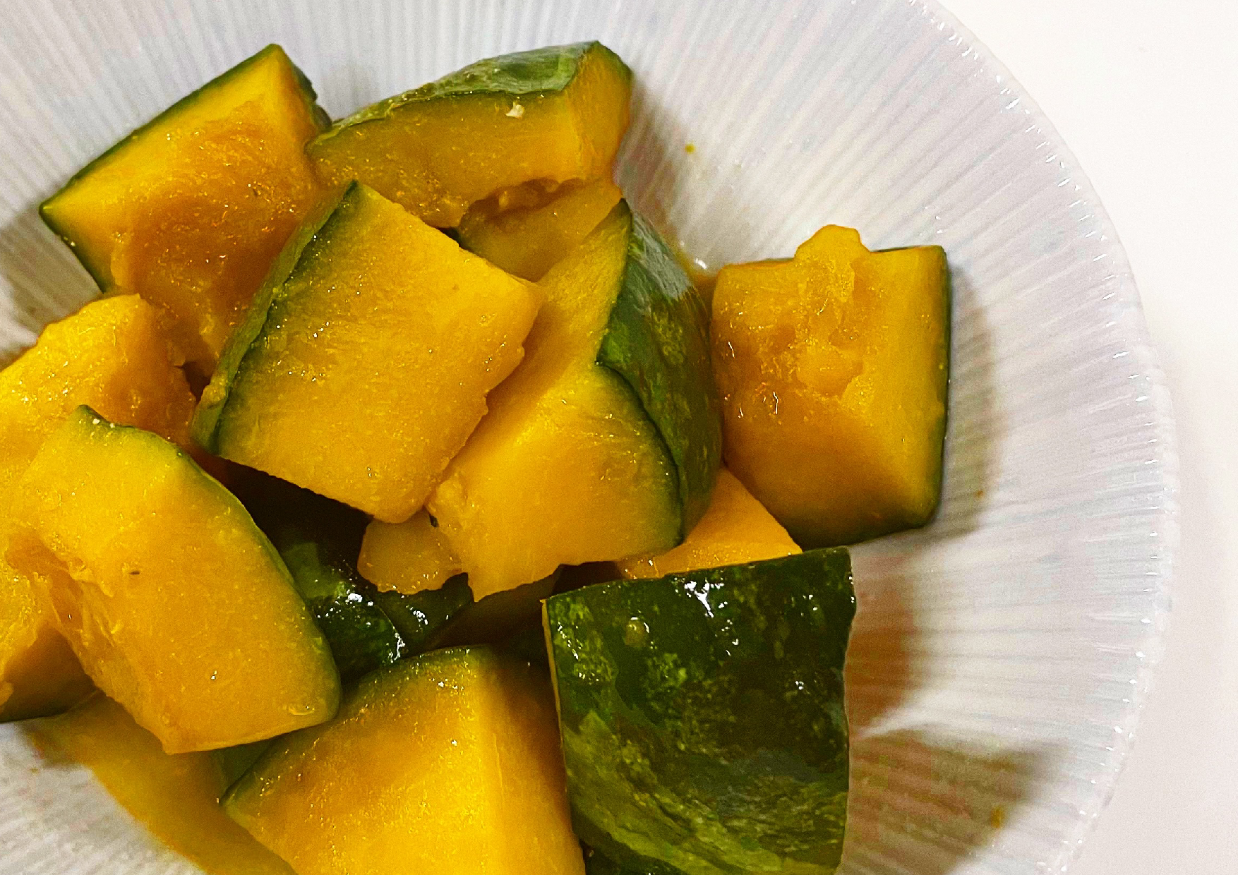 かぼちゃのバターしょうゆ味の画像