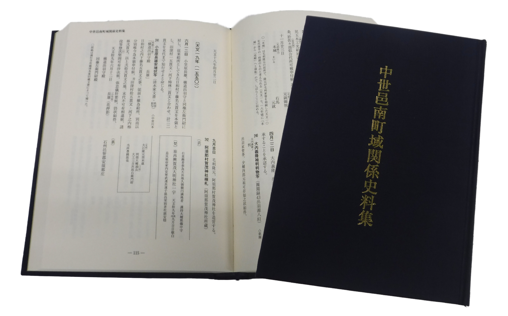 史料集の概要の画像