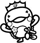 うれしい（線画）