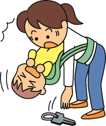 例　こども落ちる